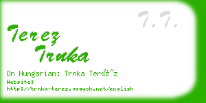 terez trnka business card